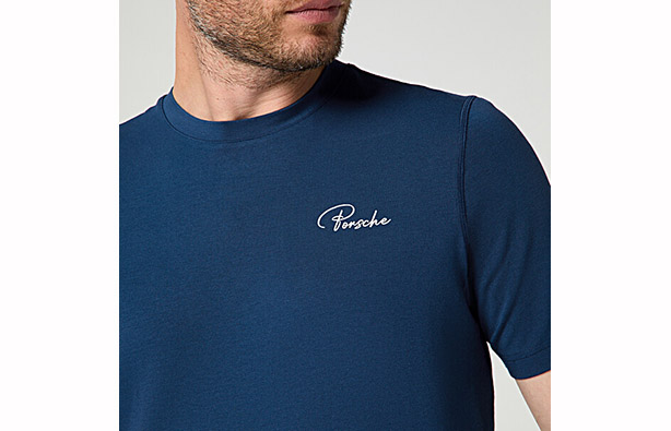 T-Shirt - 911 Targa 60 Years in Blue : Suncoast Porsche